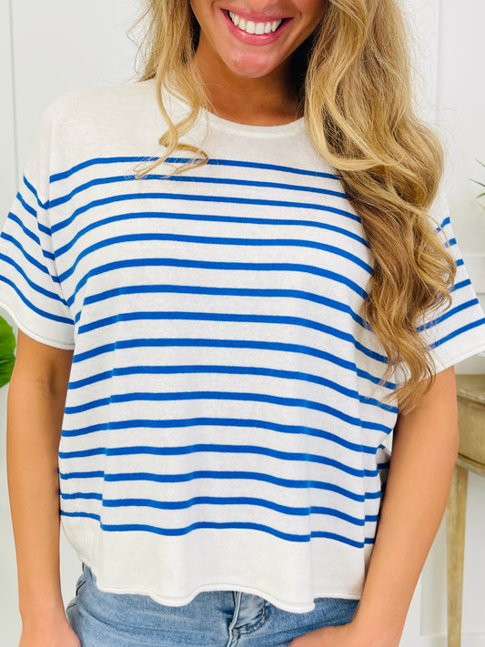 Harbor Days Top In Blue