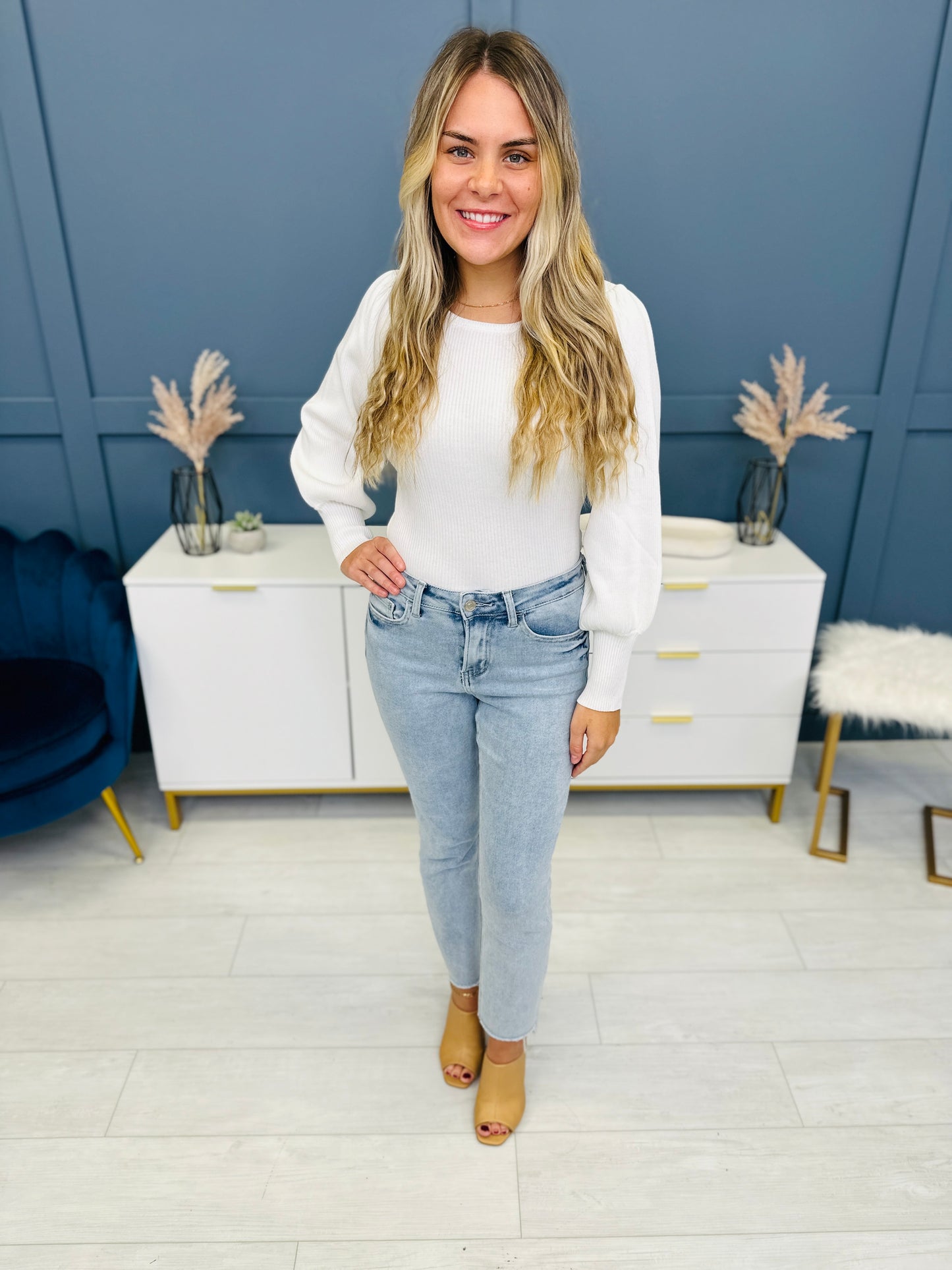 Lovervet REG/CURVY Slim Chance Slim Straight Leg Jeans