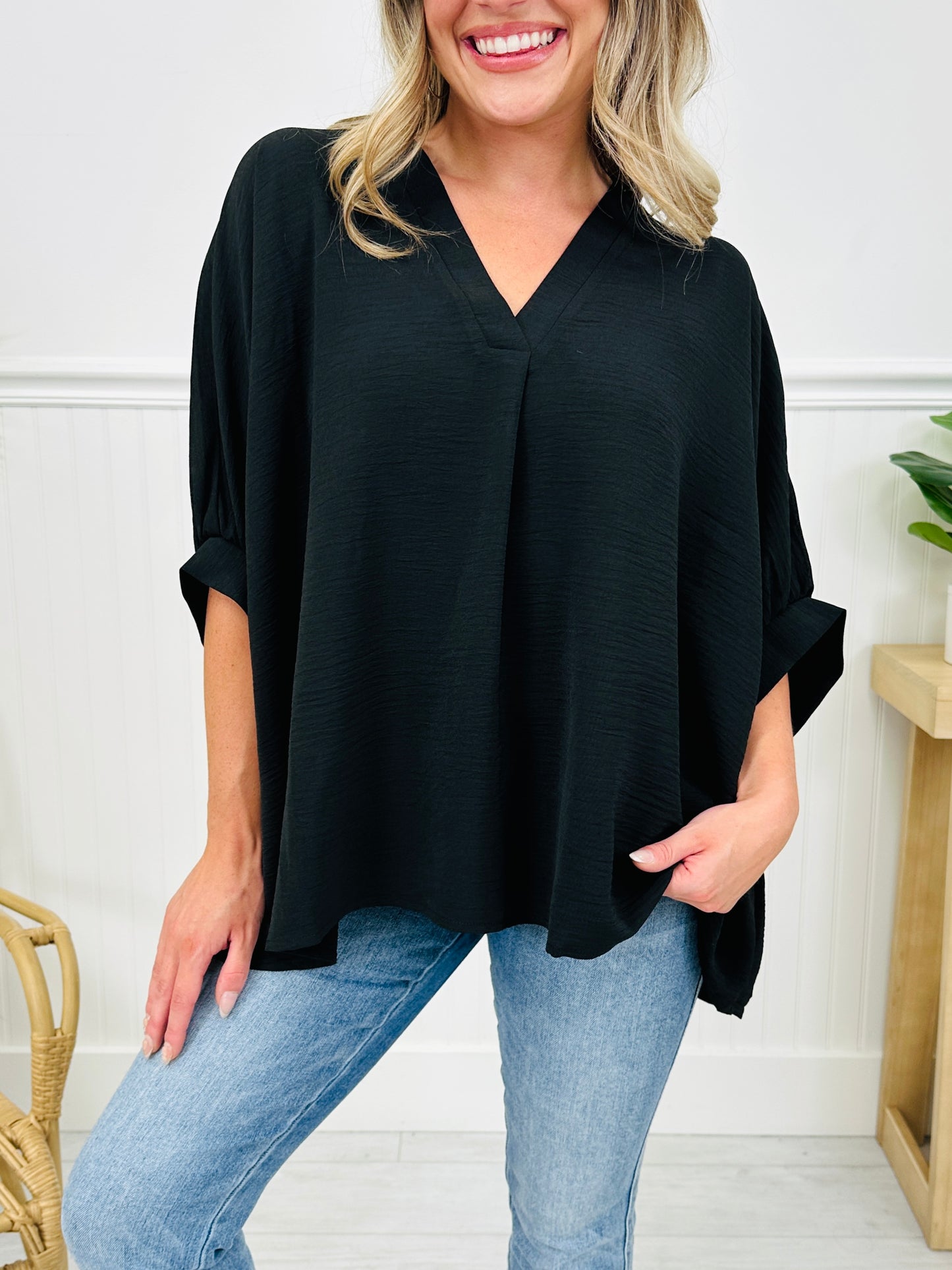 Sunny Disposition Top-- Multiple Colors!