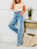 Judy Blue Double Trouble Wide Leg Jeans