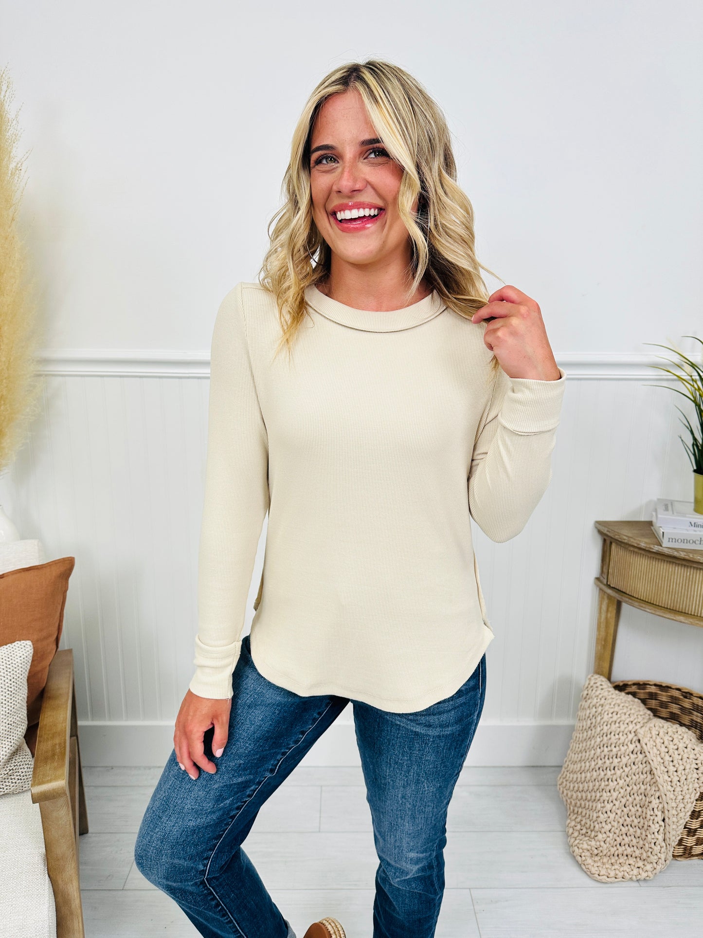 Everyday Essential Long Sleeve Top- Multiple Colors!