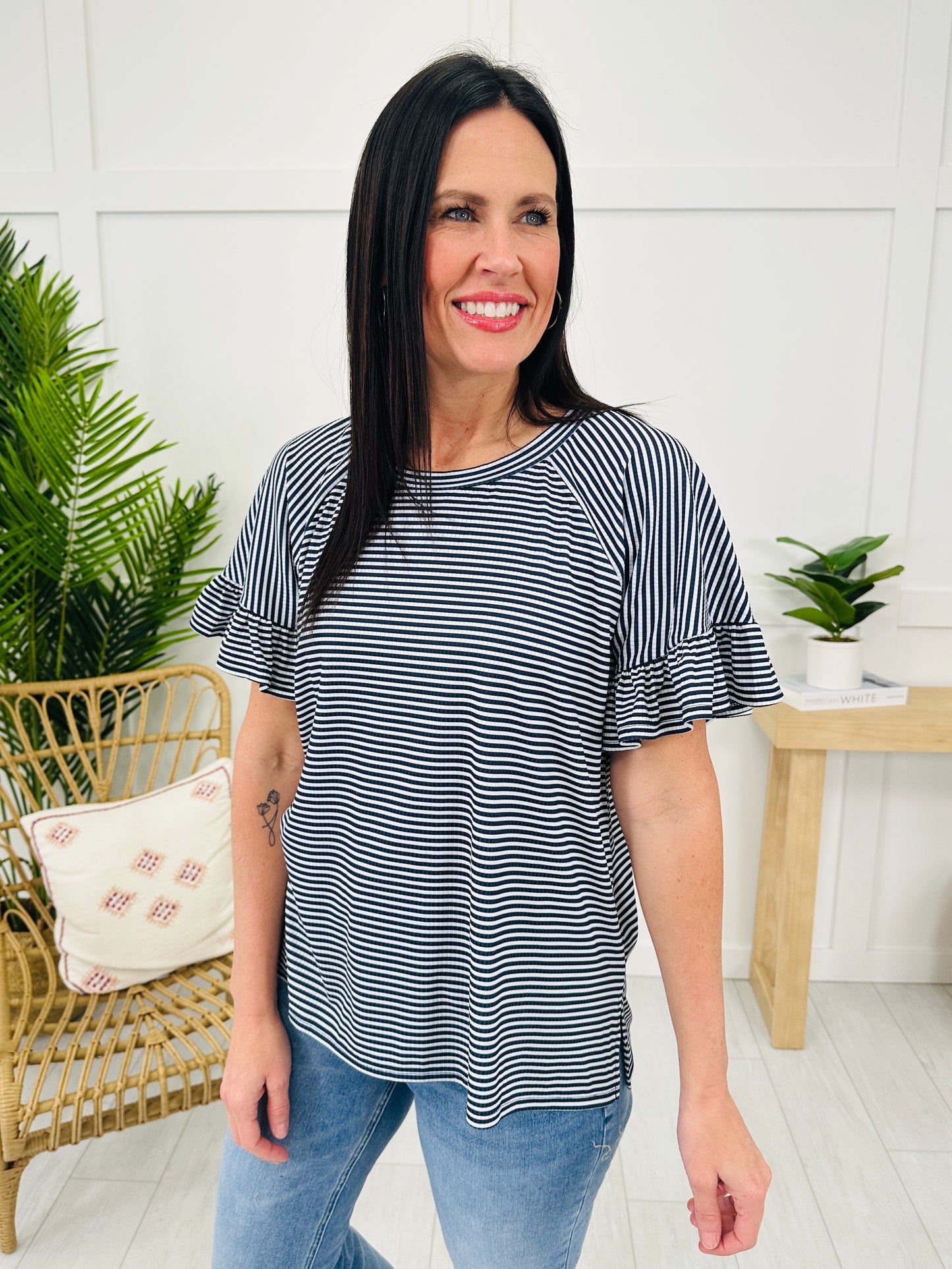 Ruffled Rhythm Top