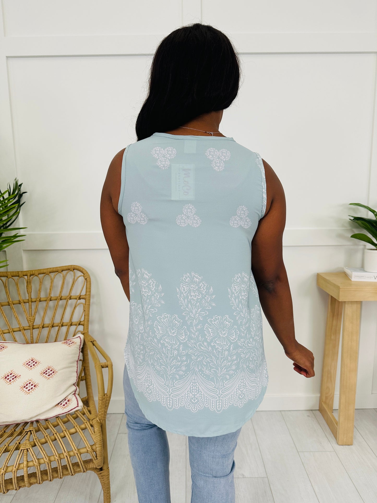 Peaceful Petals Tank Top