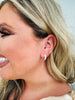 Gleaming Curve Hoop Earrings- Multiple Colors!