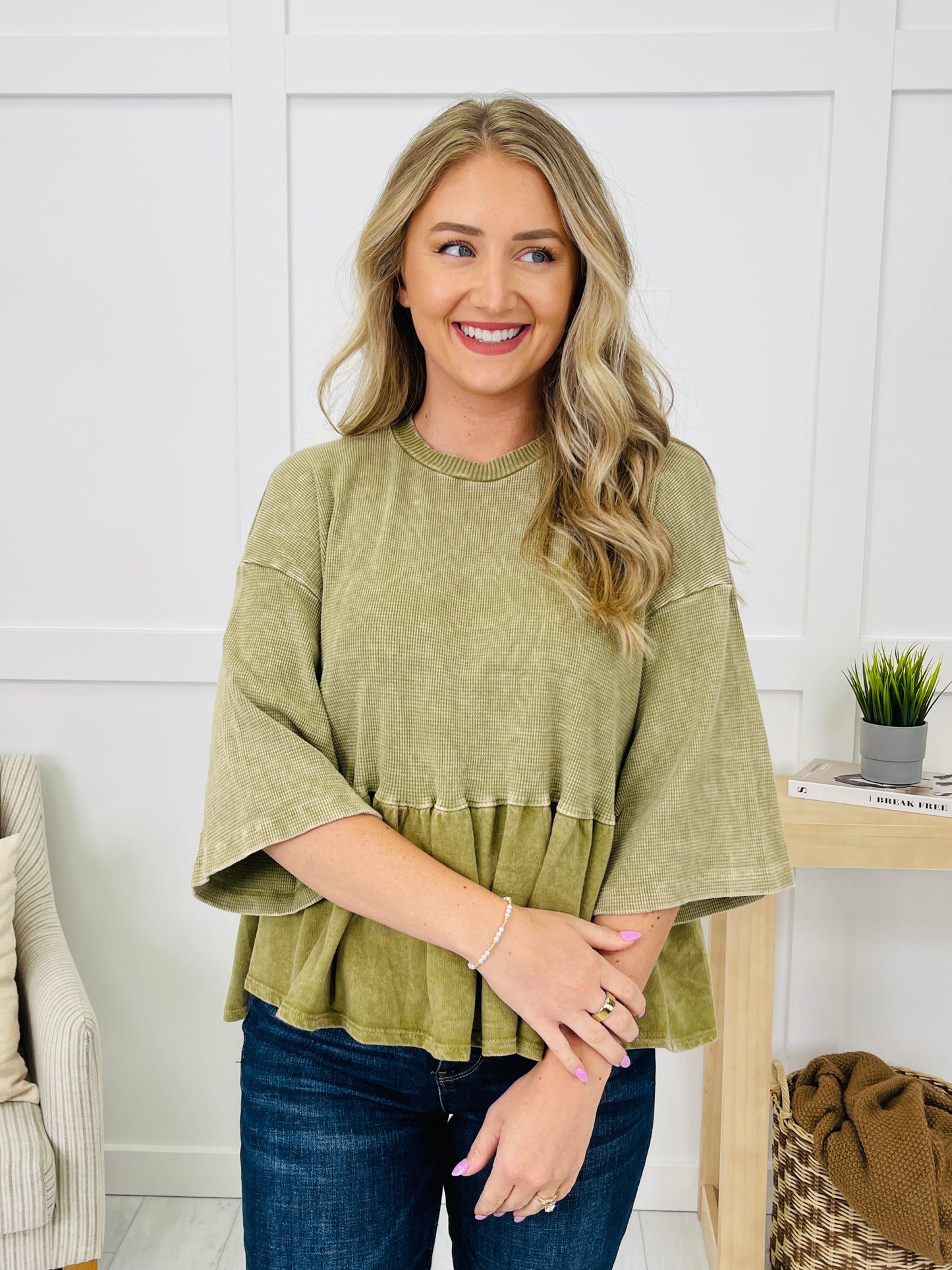 Ruffle Remedy Top- Multiple Colors!