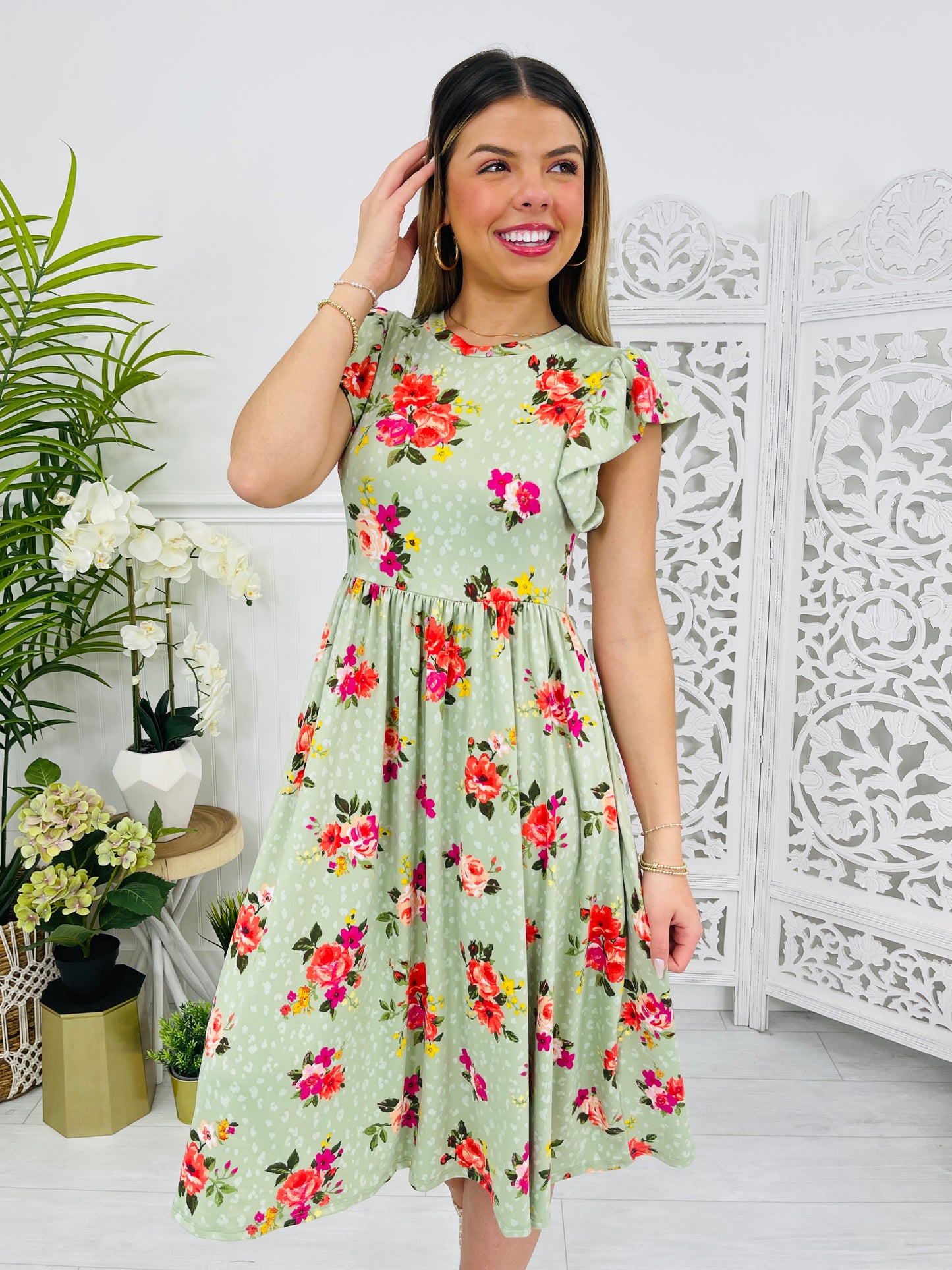 Everbloom Elegance Dress