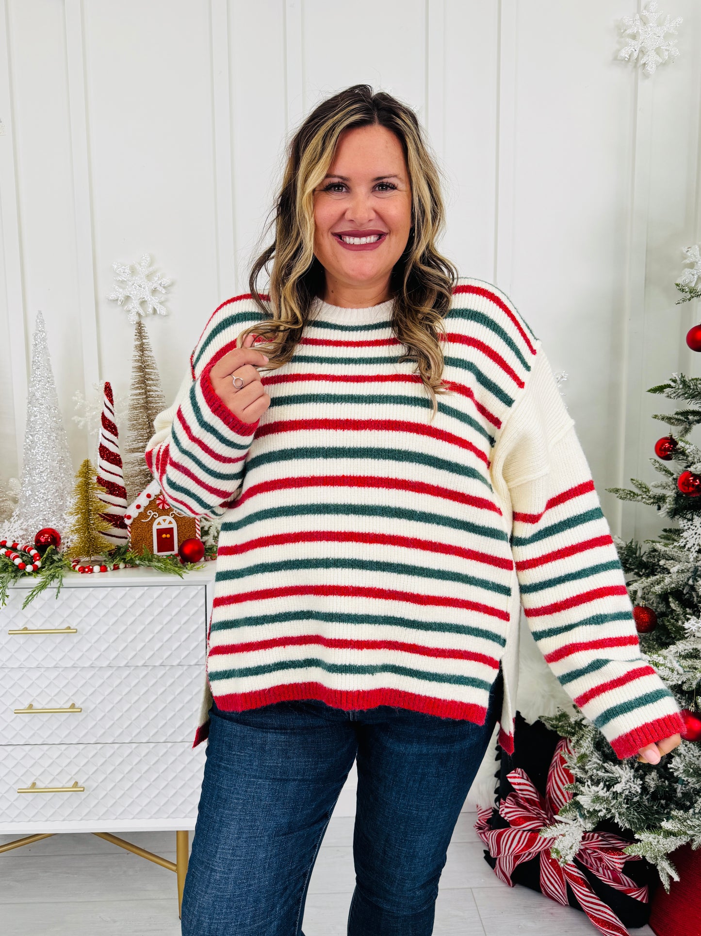 Festive Frost Sweater