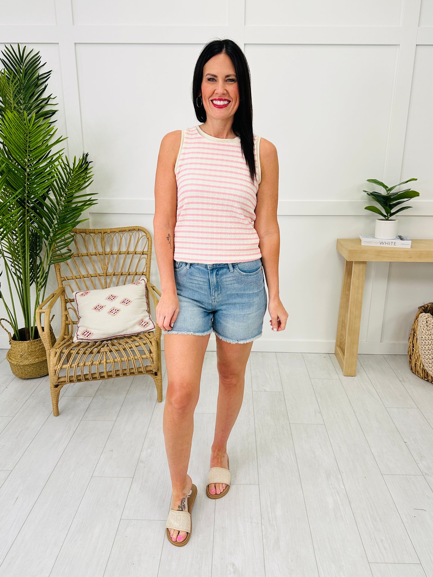 Judy Blue Cowgirl Chic Cut Off Shorts