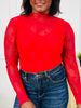 Lace And Daring Top- Multiple Colors!