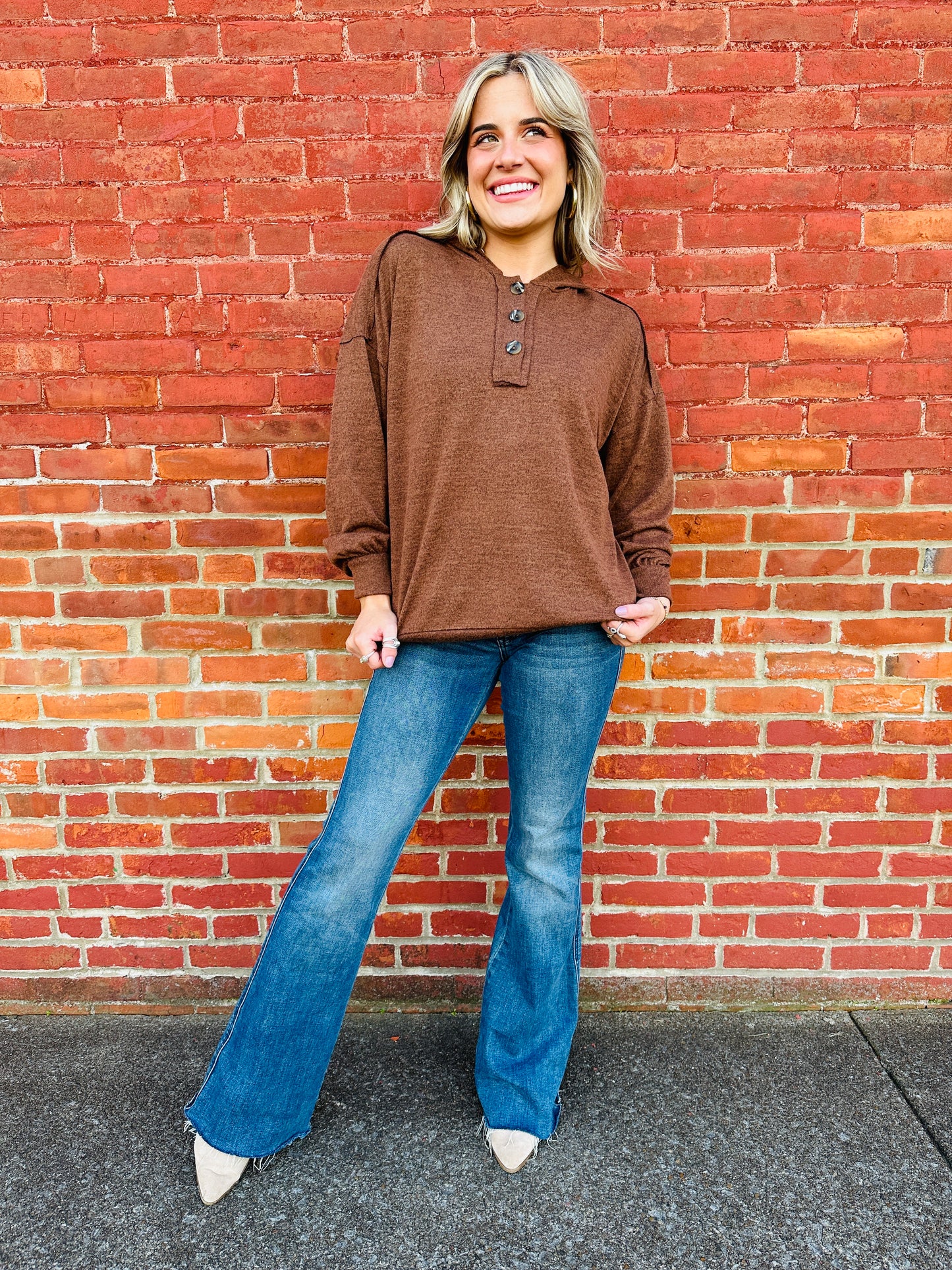 Fall Harvest Hoodie Top--Multiple Colors!