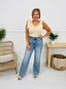 Judy Blue Double Trouble Wide Leg Jeans
