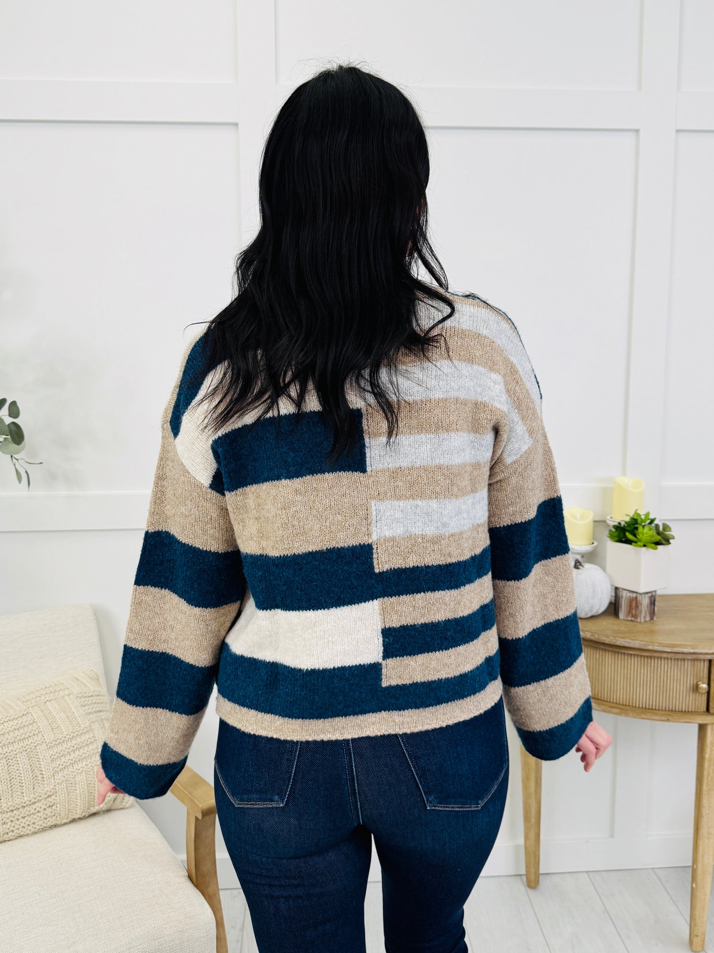 Color Crush Sweater In Teal