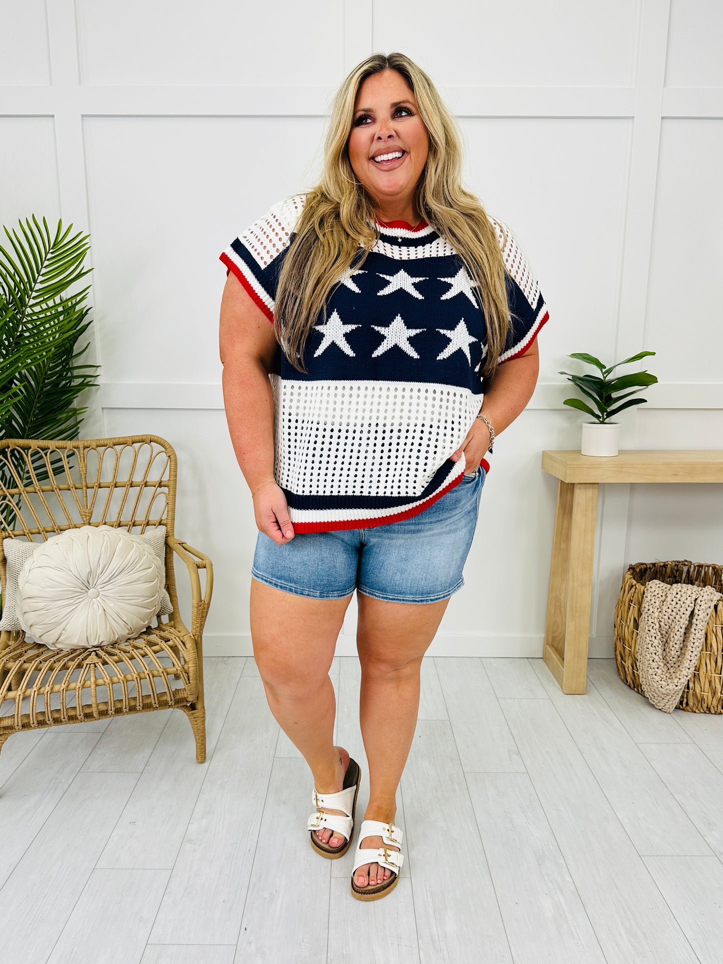 Star Spangled Babe Top