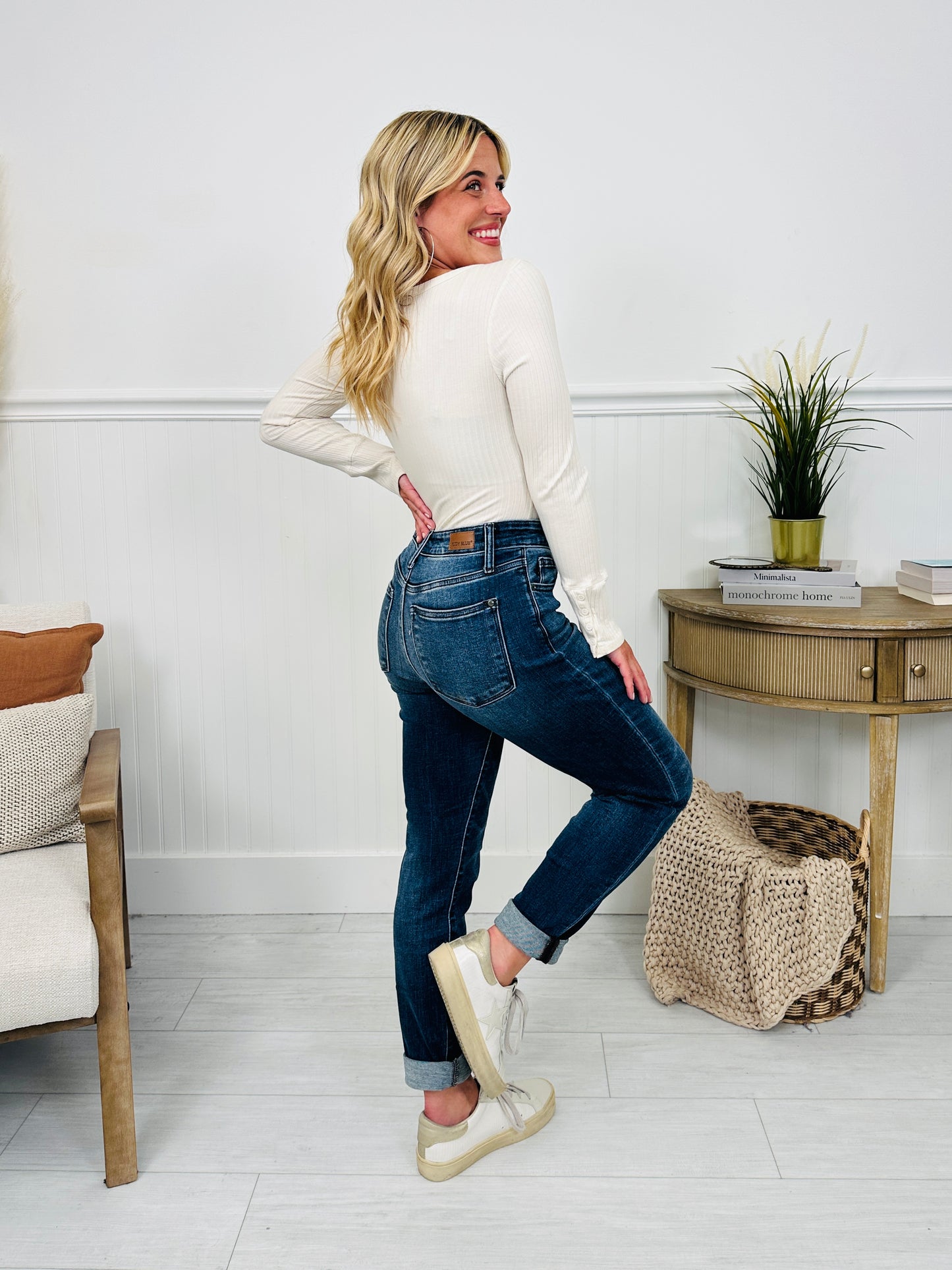 Judy Blue Plus/Reg Simply Perfect Non Distressed Slim Fit Jeans