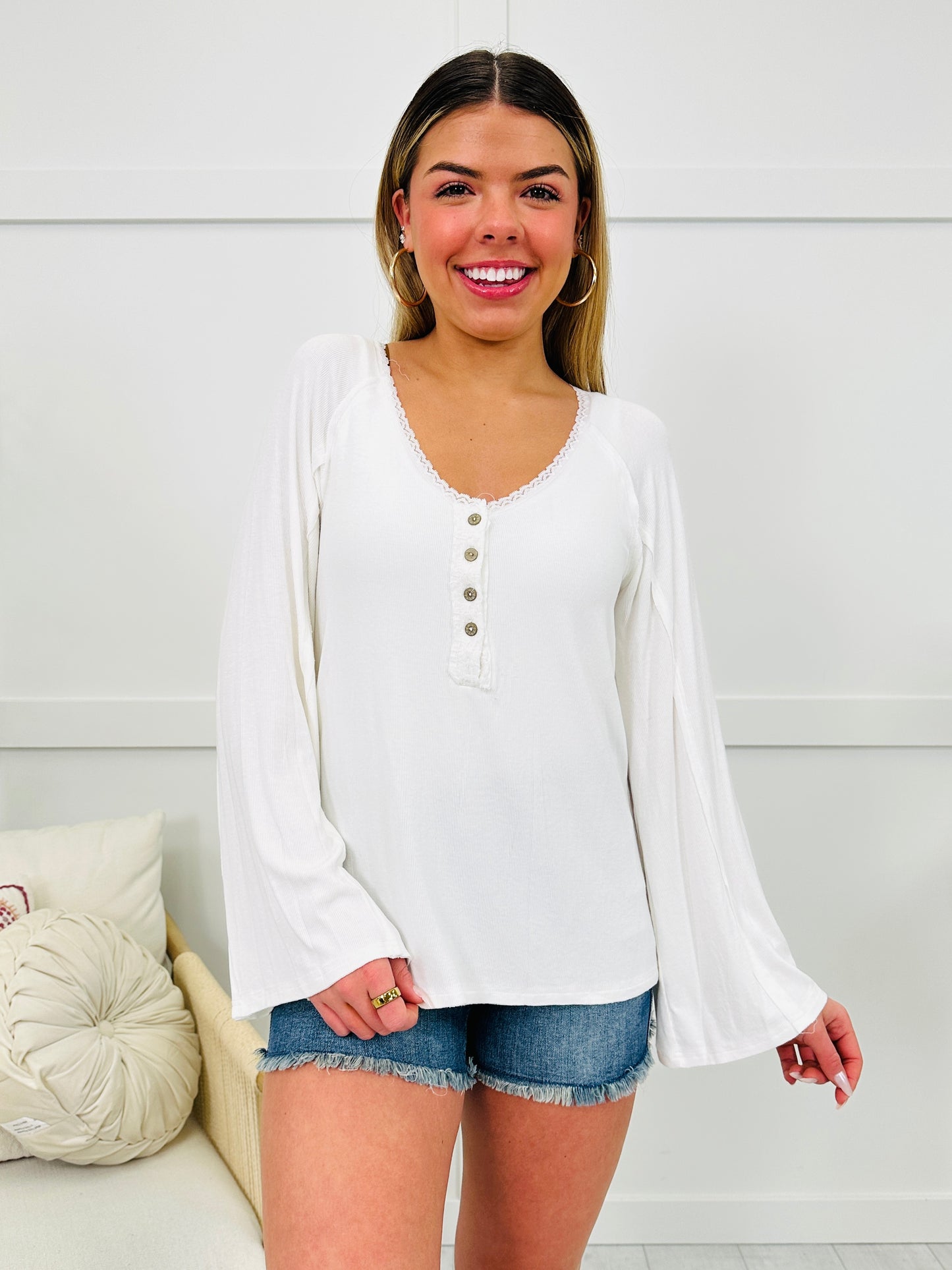 Romantic Ripples Top- Multiple Colors!