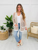 Feathered Feels Cardigan In Latte