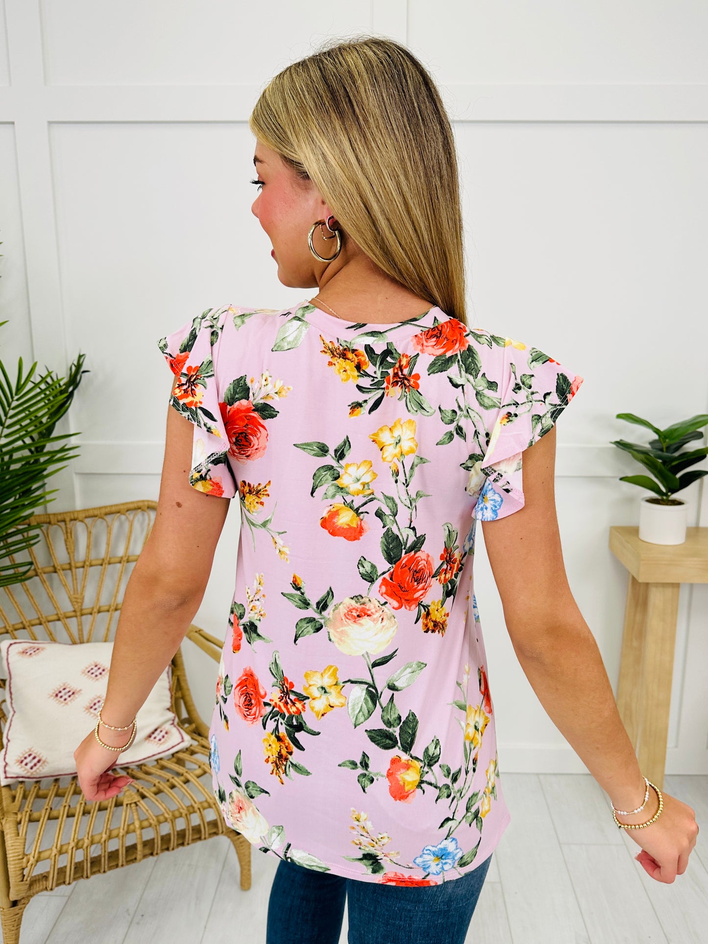 Romantic Blooms Top