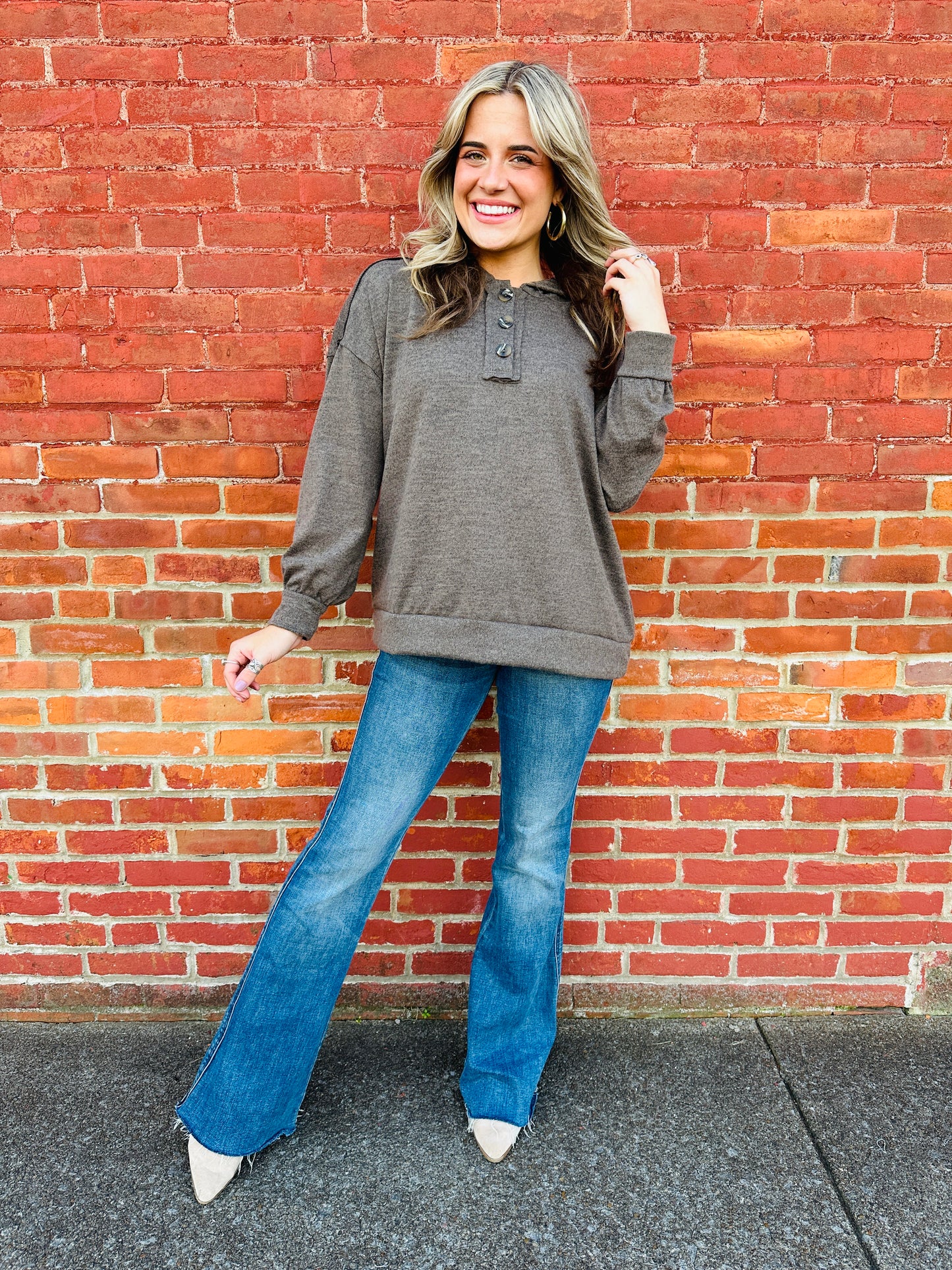 Fall Harvest Hoodie Top--Multiple Colors!