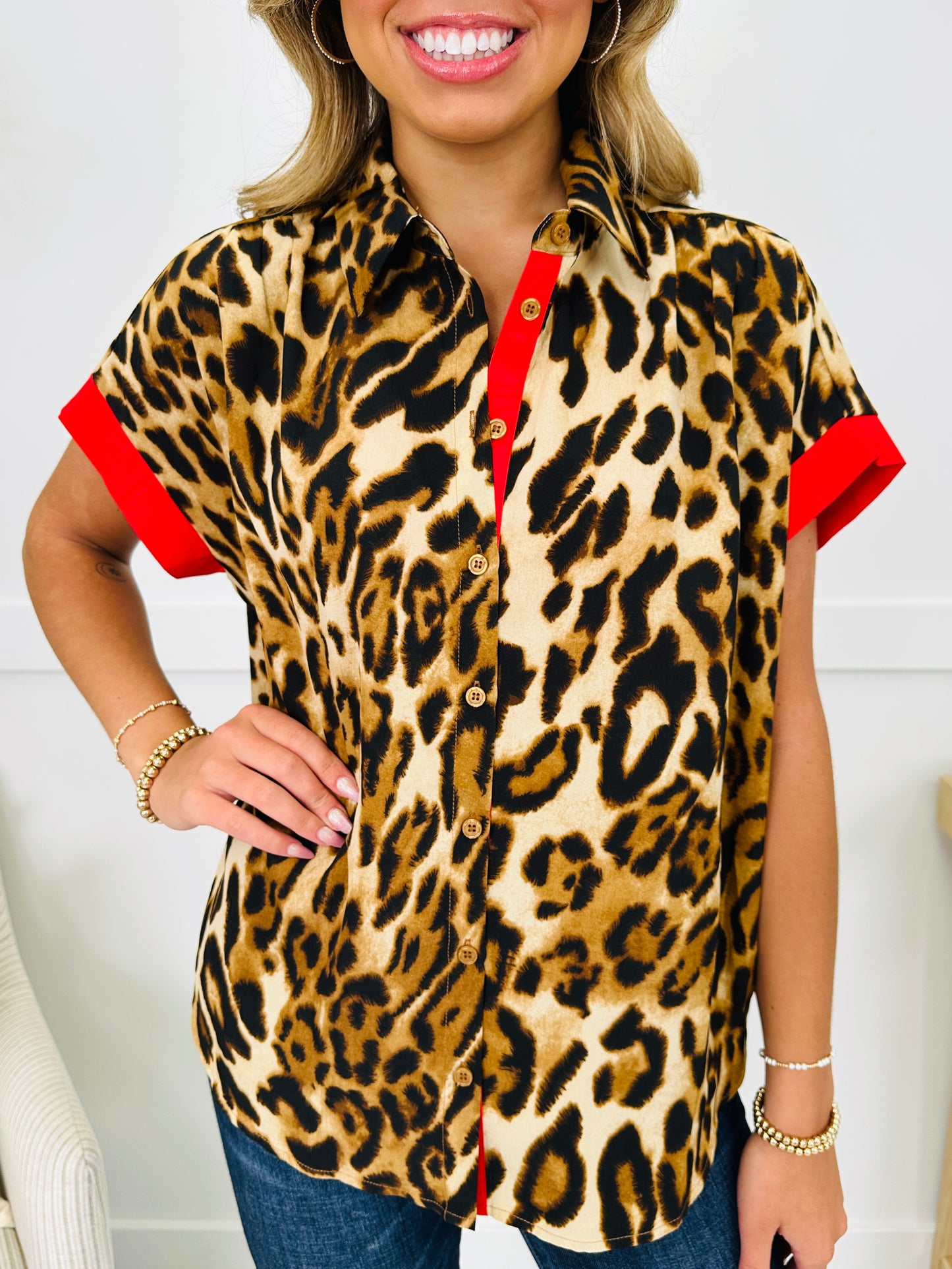 Scarlet Spots Top