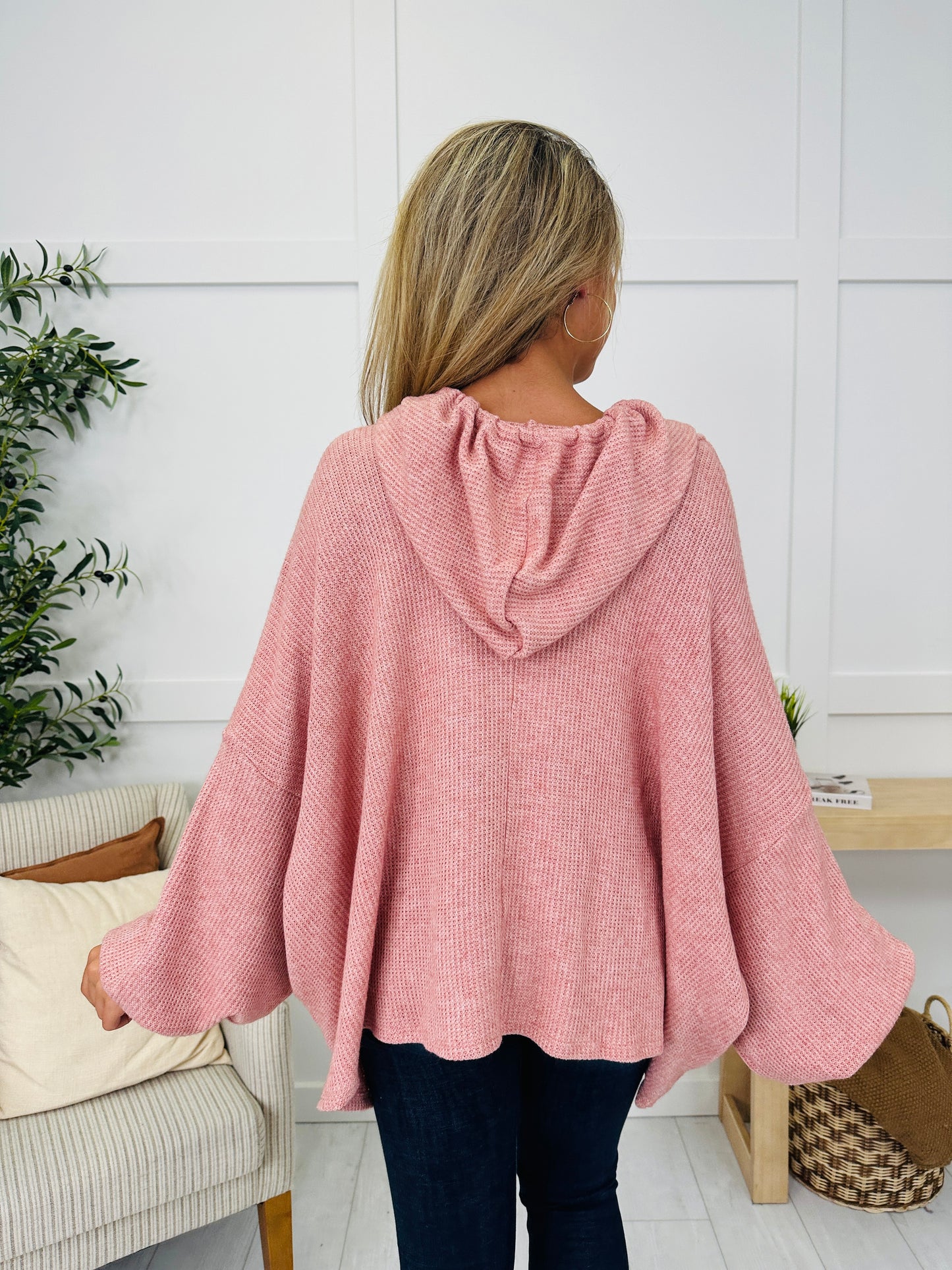 Mellow Mornings Hoodie in Rose