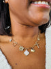 Golden Confessions Charm Necklace