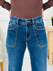 Judy Blue Straight Talk 90s Straight Leg Jeans