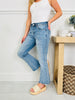 Kick Back And Relax Kick Flare Cropped Jeans