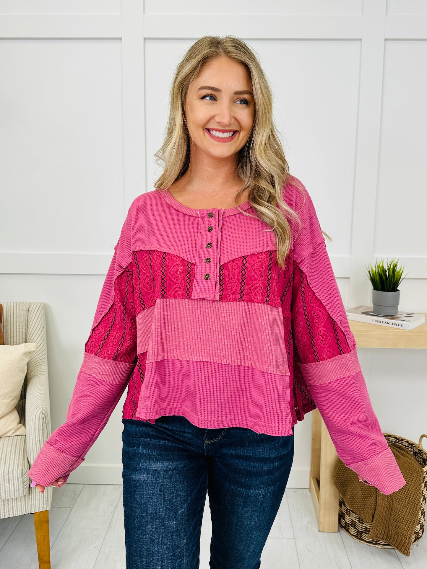 Rosy Retreat Top