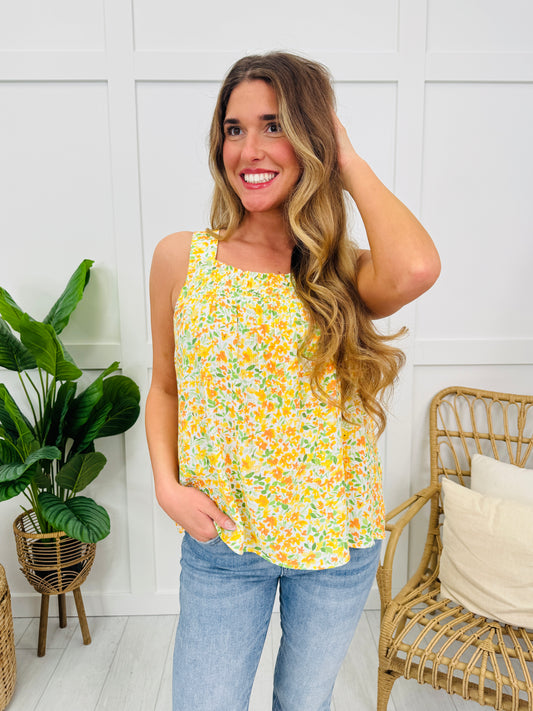 Honeylight Blooms Tank Top