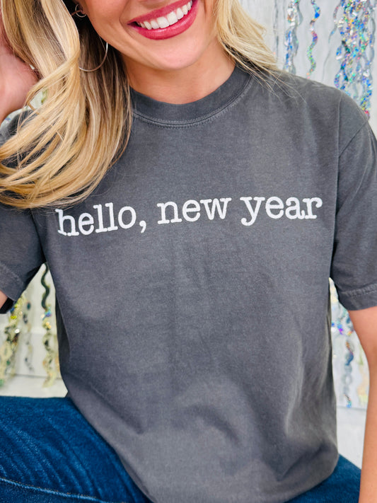 Hello, New Year Graphic Tee