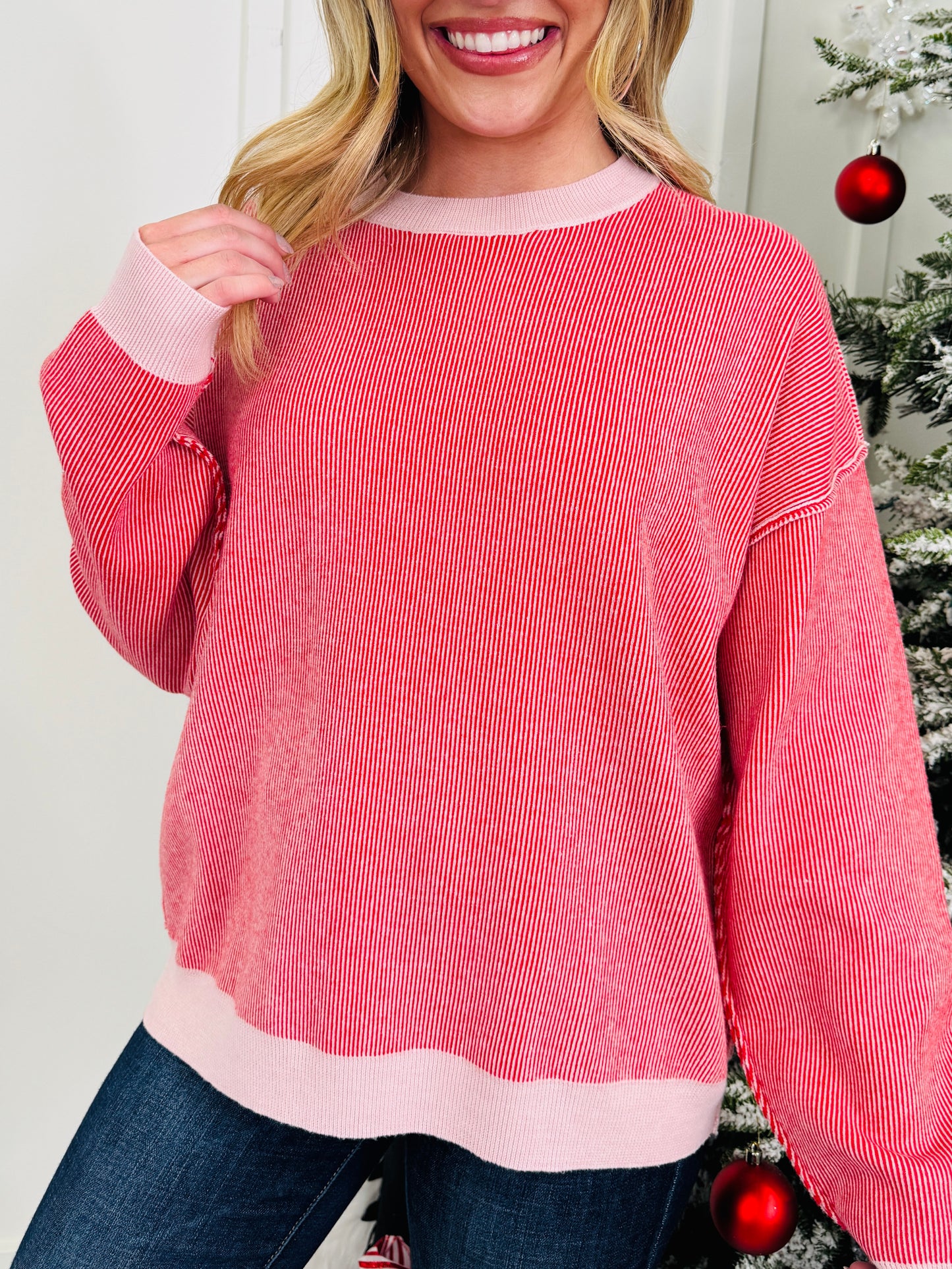 Peppermint Wishes Sweater