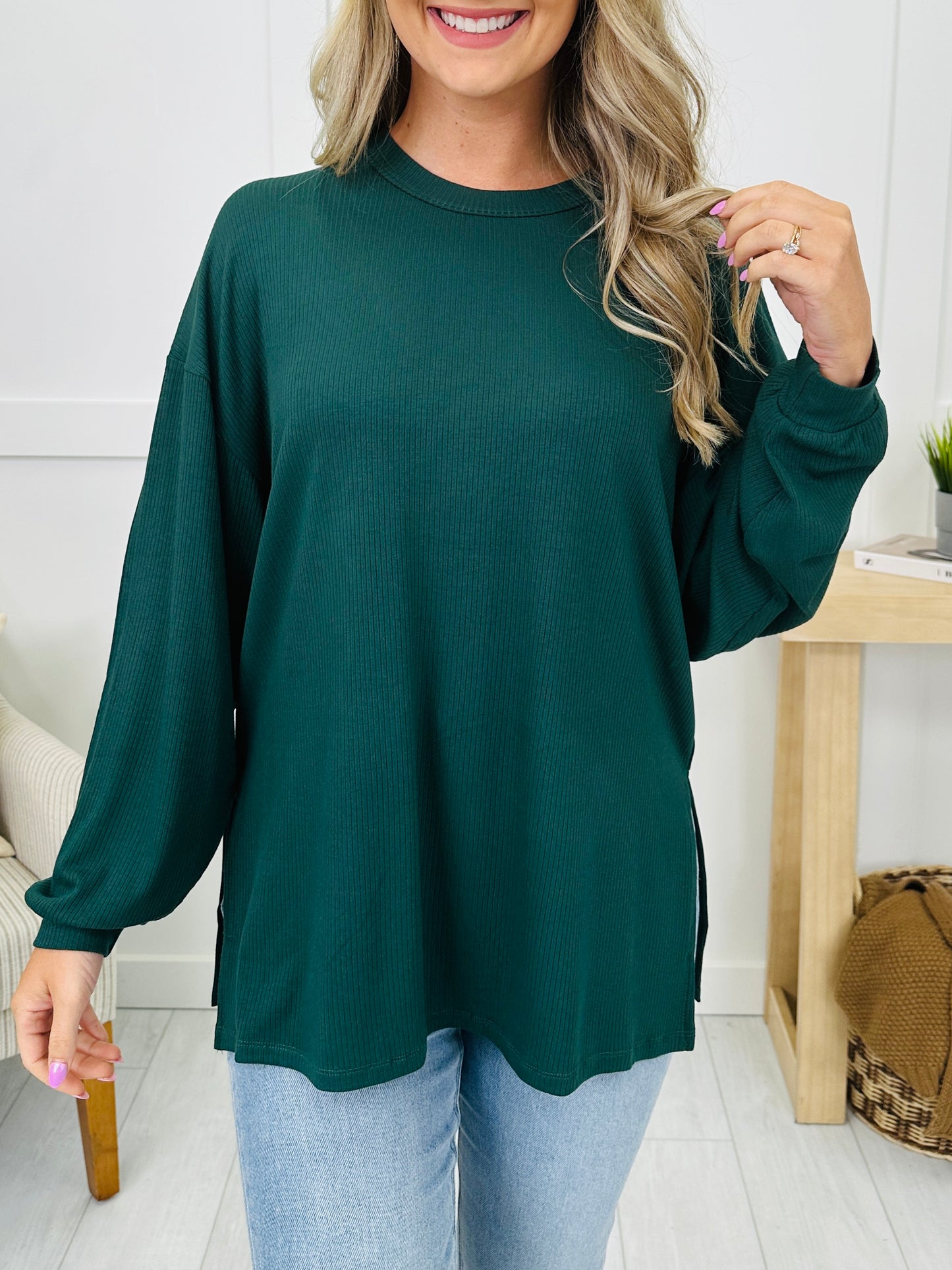 Core Rhythm Top- Multiple Colors!