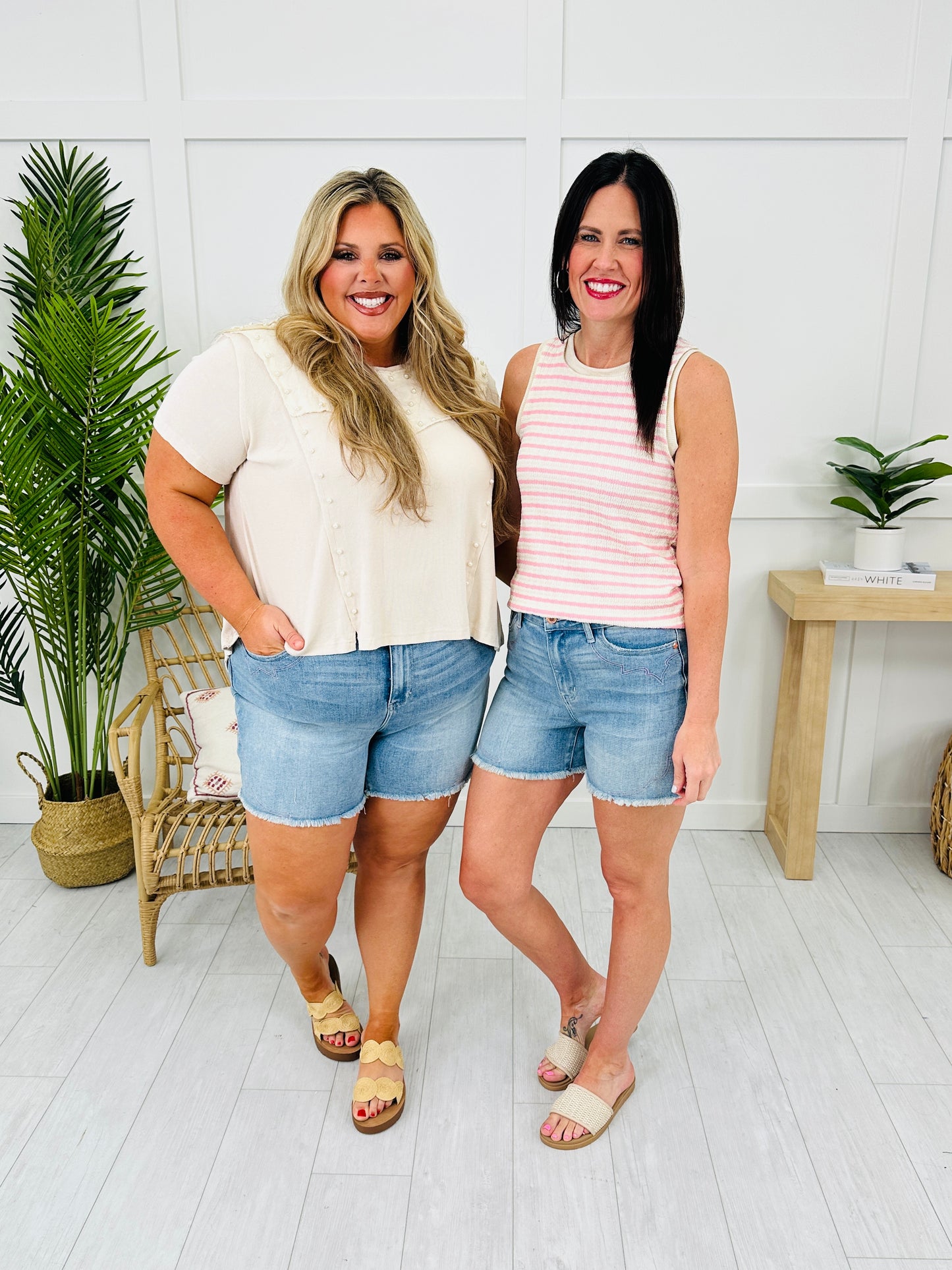 Judy Blue Cowgirl Chic Cut Off Shorts