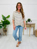 Blush Collar Club Top In Mocha