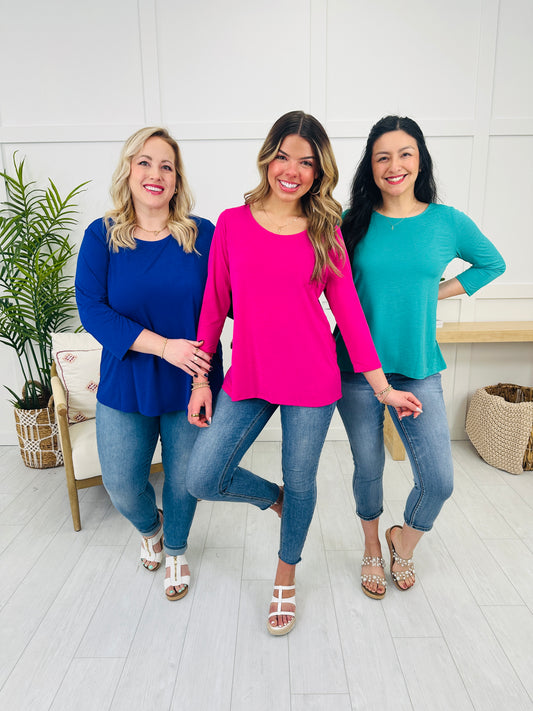 Pretty In Poise Top- Multiple Colors!