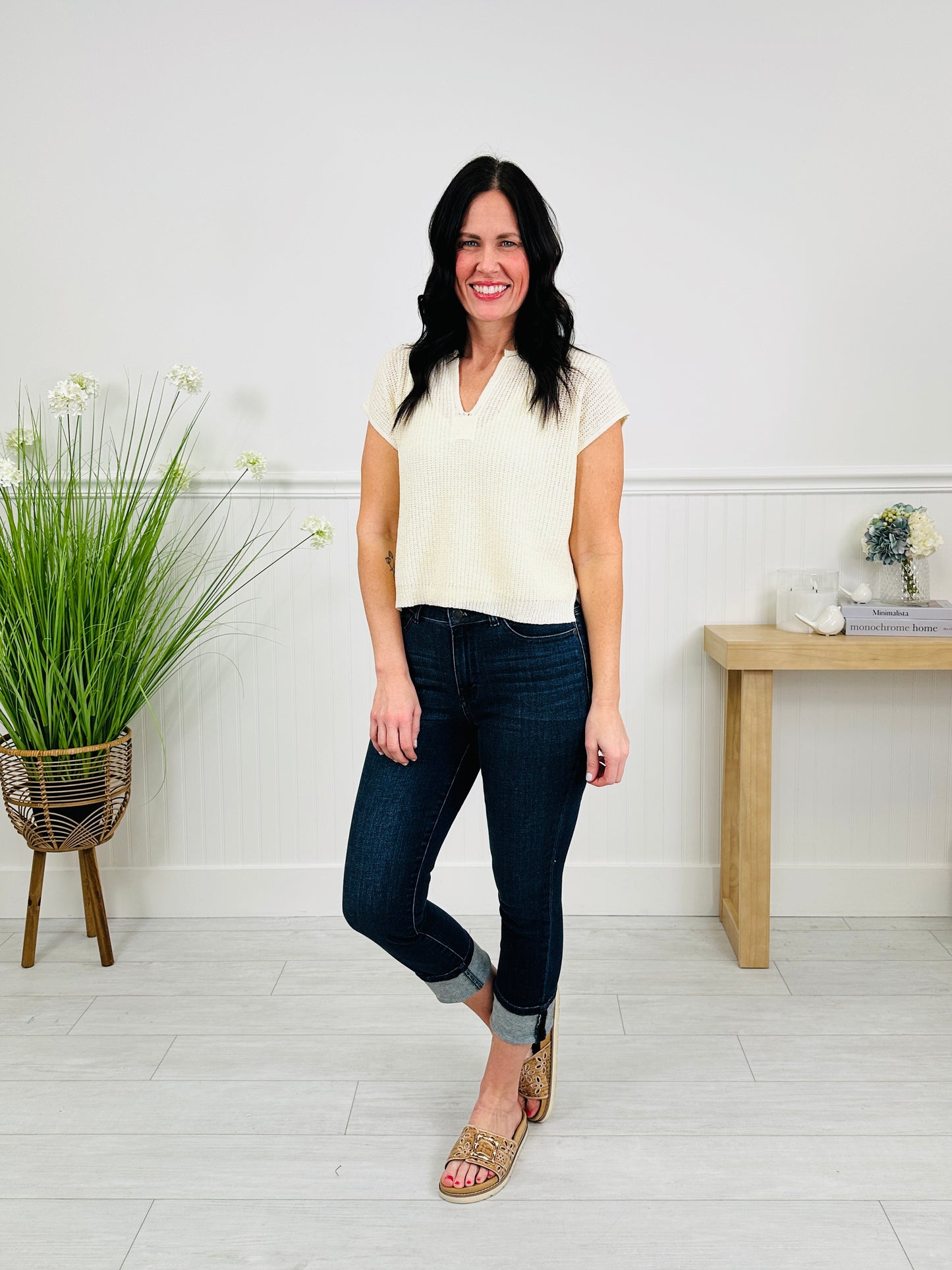 Judy Blue Double Take Capris