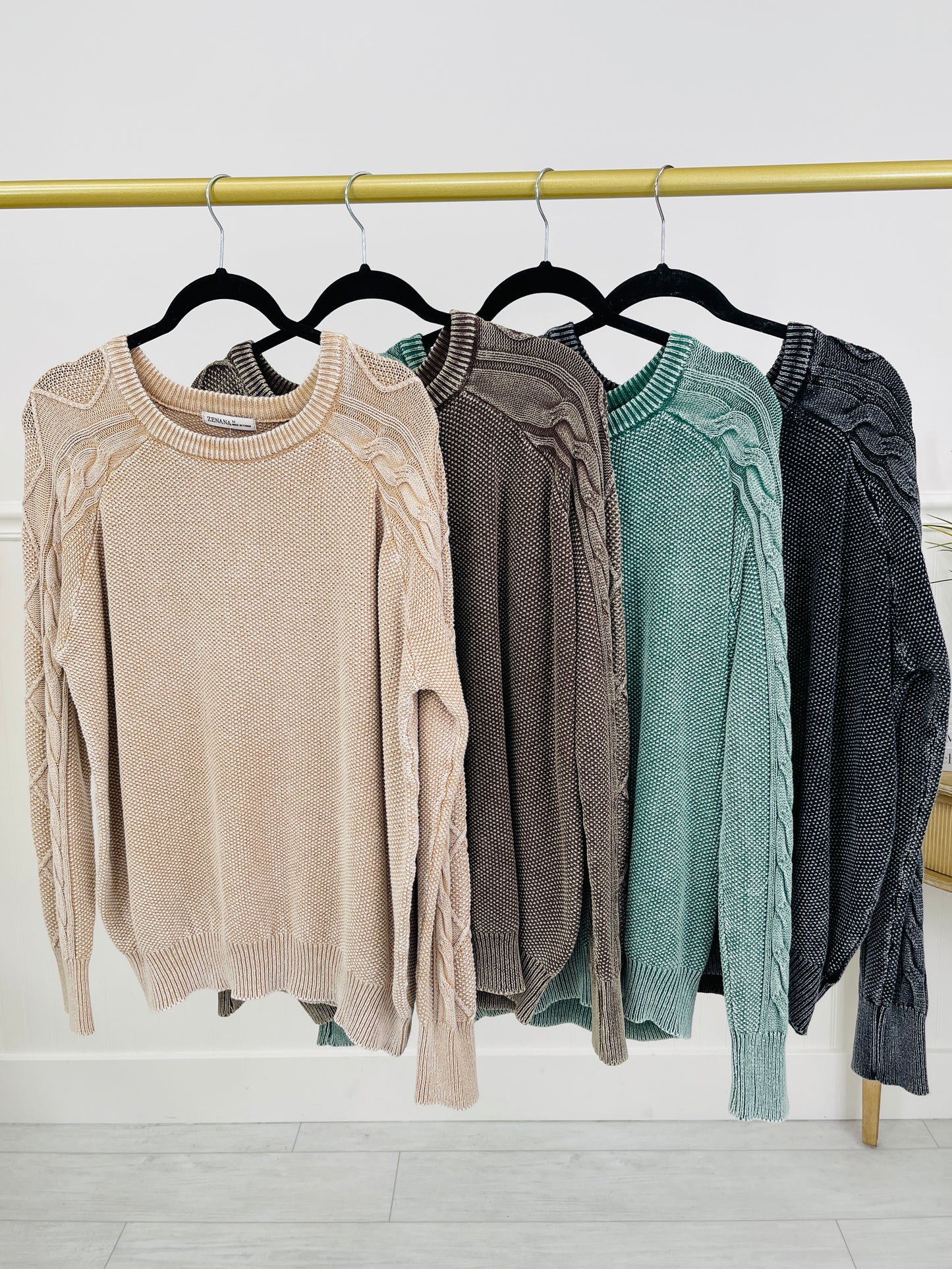 DOORBUSTER! Slow Burn Sweater- Multiple Colors!