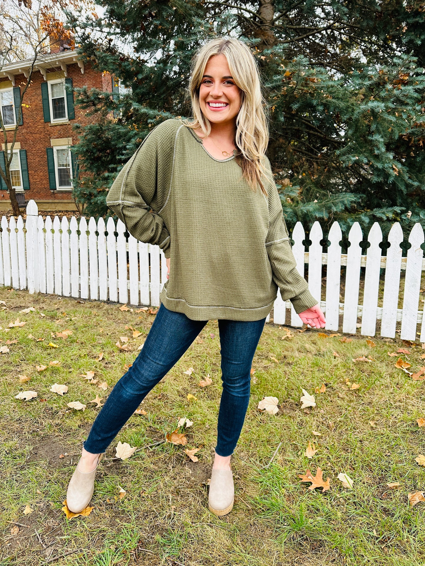 Falling for Comfort Pullover- Multiple Colors!