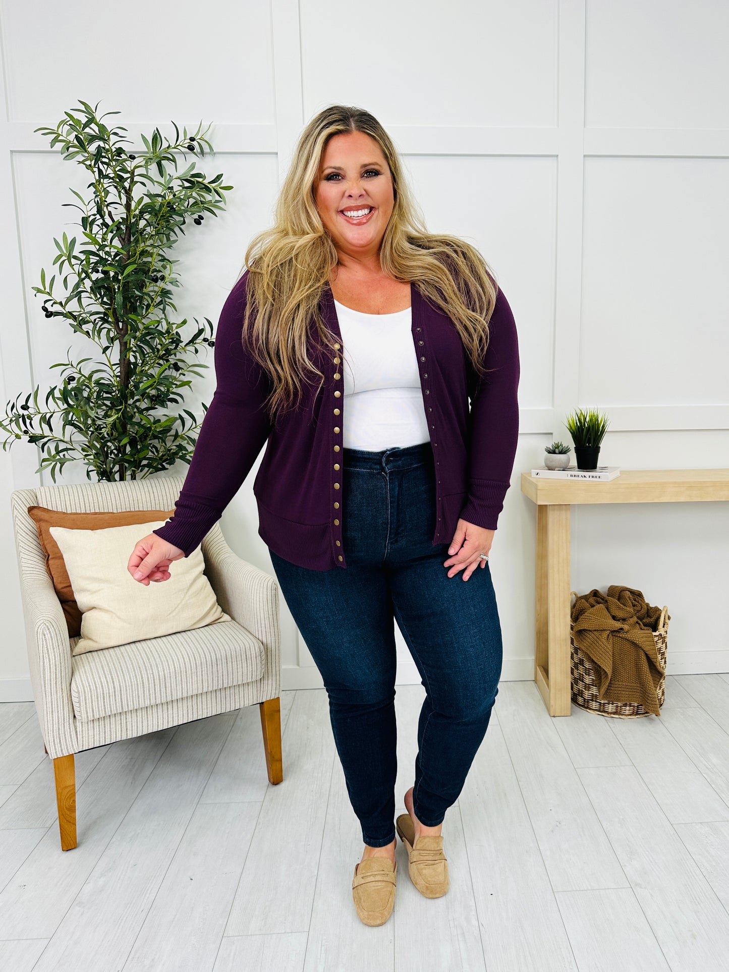 DOORBUSTER! Snap Decision Cardigan- Multiple Colors!