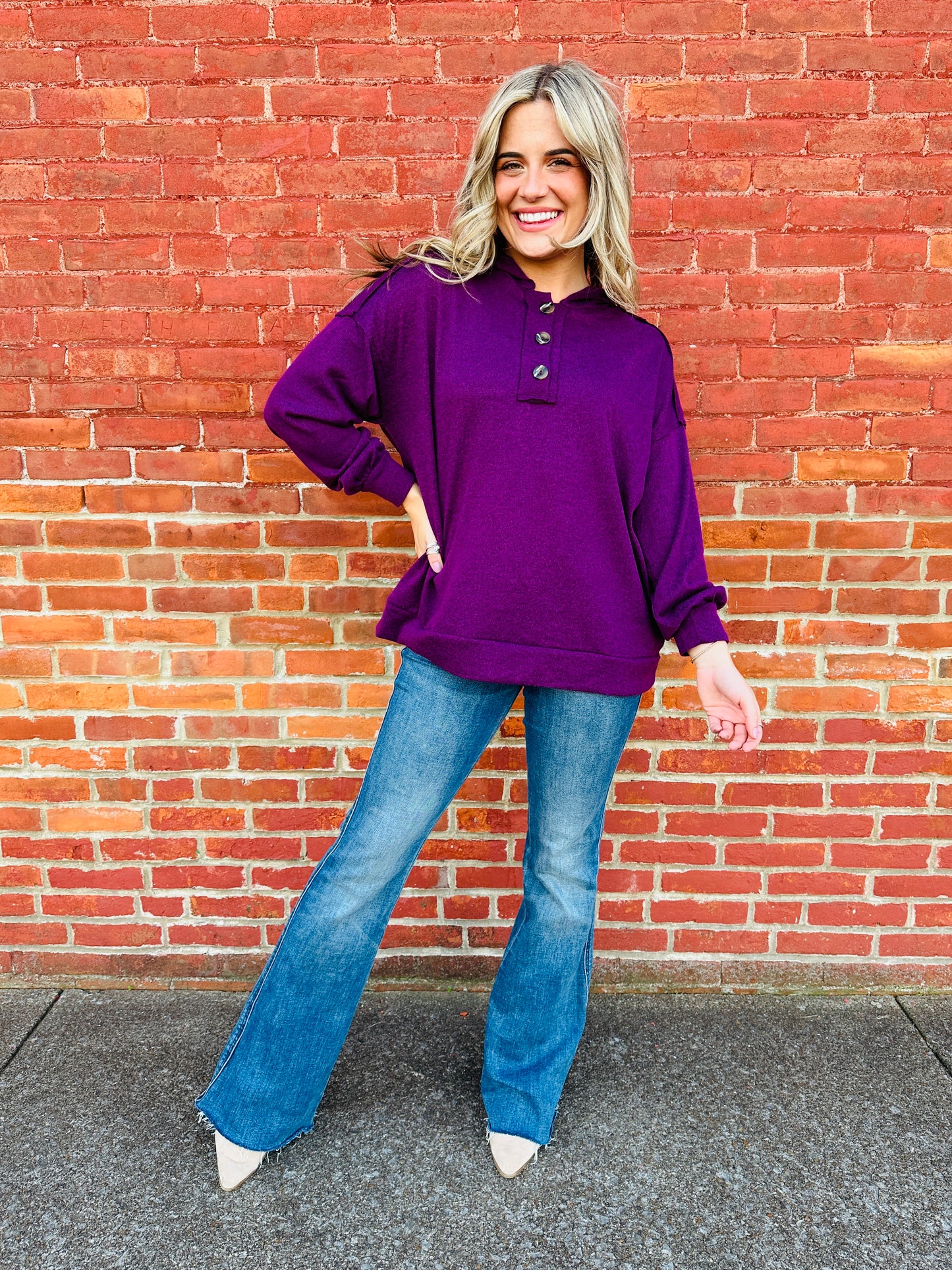 Fall Harvest Hoodie Top--Multiple Colors!