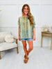 The Western Whisper Top In Reseda Green