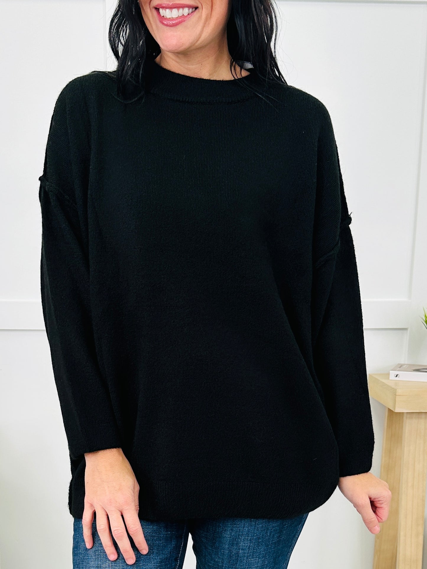 DOORBUSTER! Simple Things Sweater- Multiple Colors!
