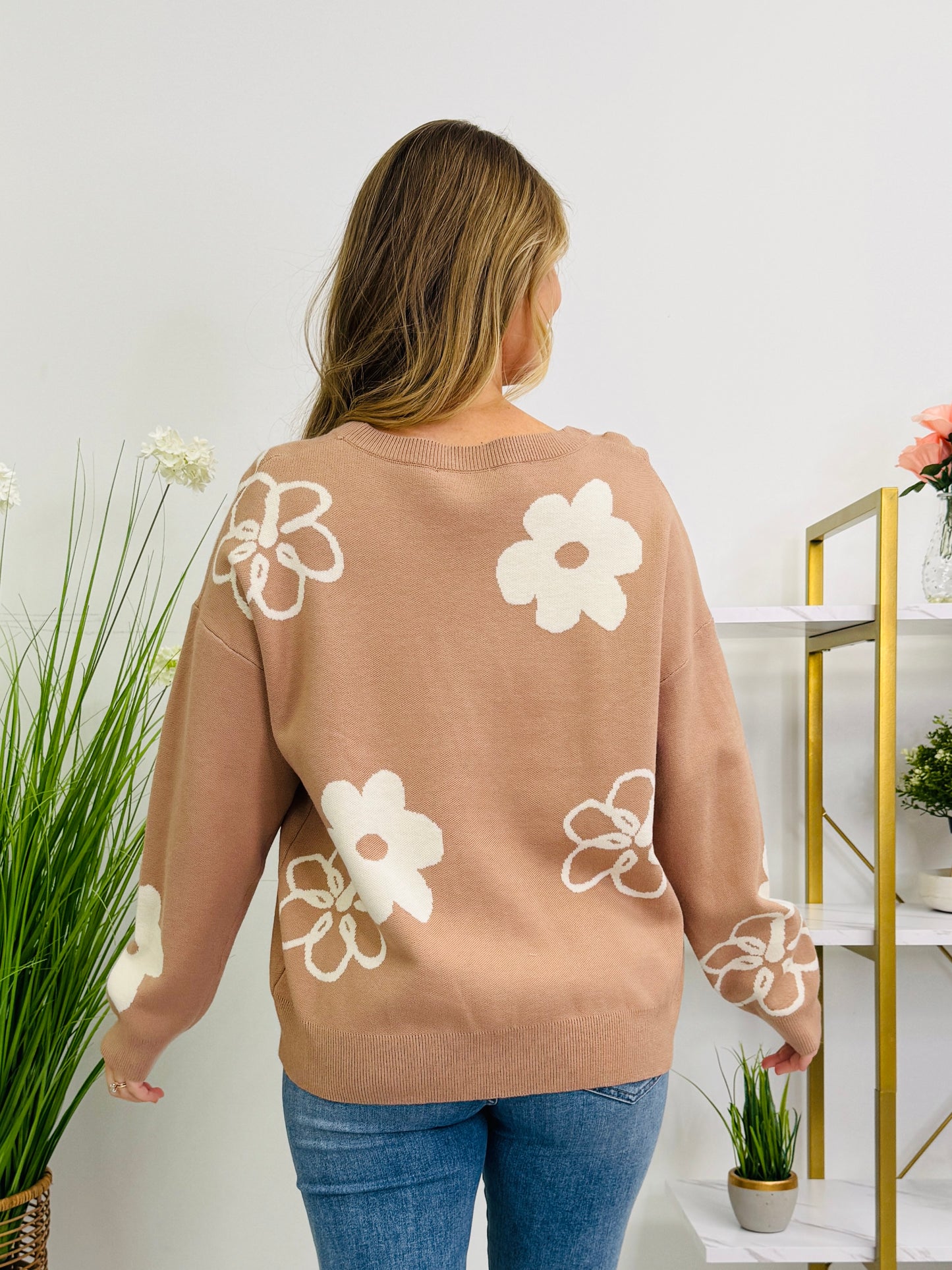 The Bloom That Stayed Sweater