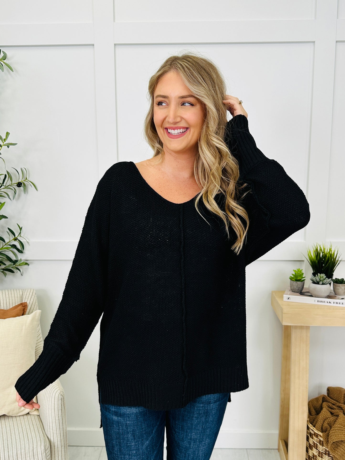 DOORBUSTER! Hug In Every Stitch Sweater- Multiple Colors!