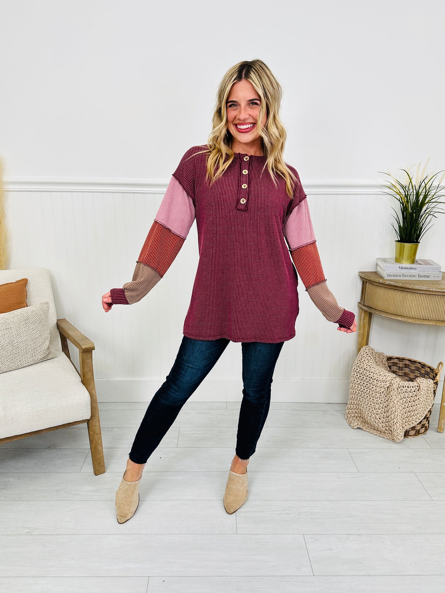 Cooler Days Ahead Top--Multiple Colors!