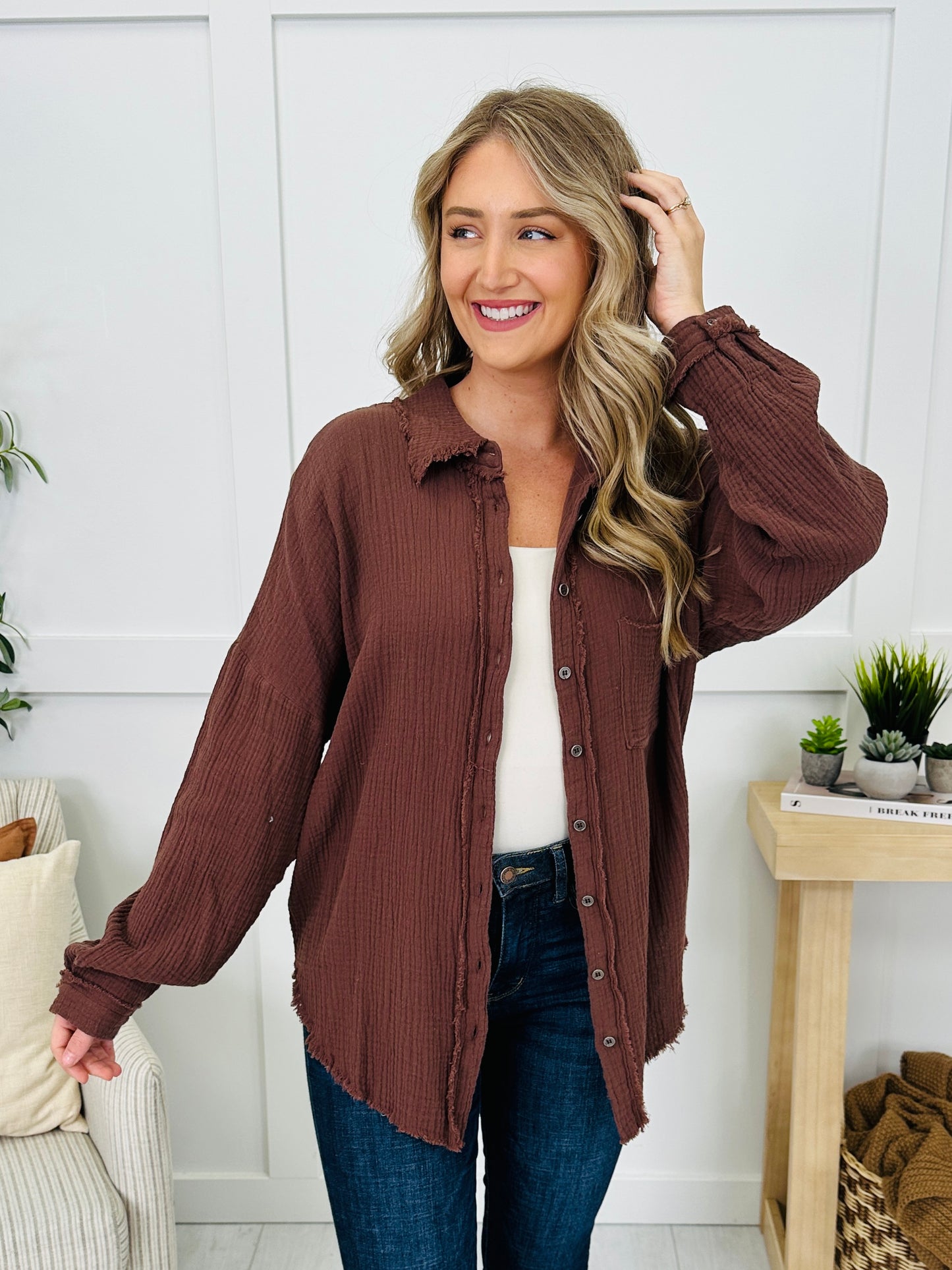 DOORBUSTER! Easy Promise Top- Multiple Colors!