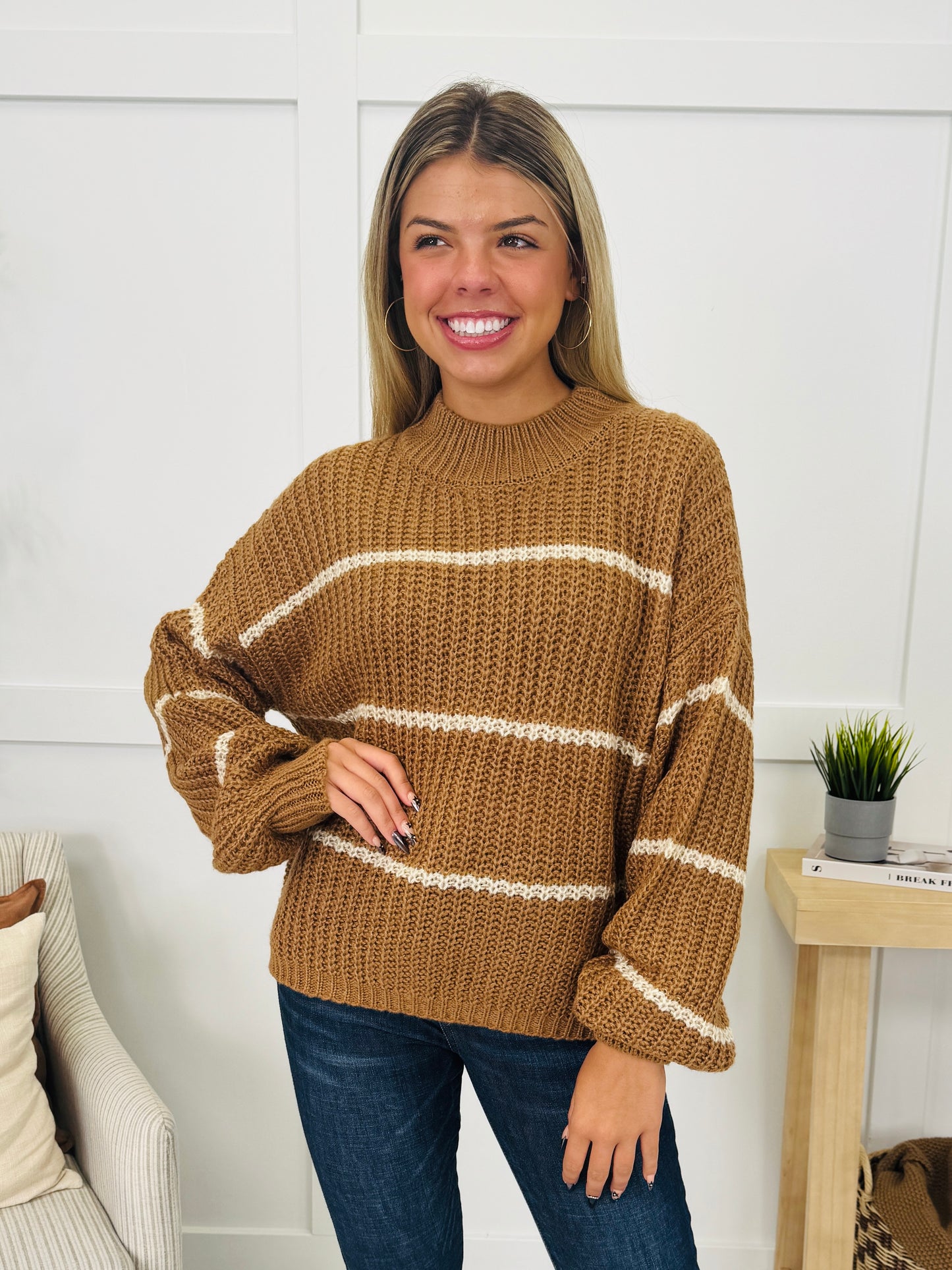 DOORBUSTER! Turn The Tempo Sweater- Multiple Colors!