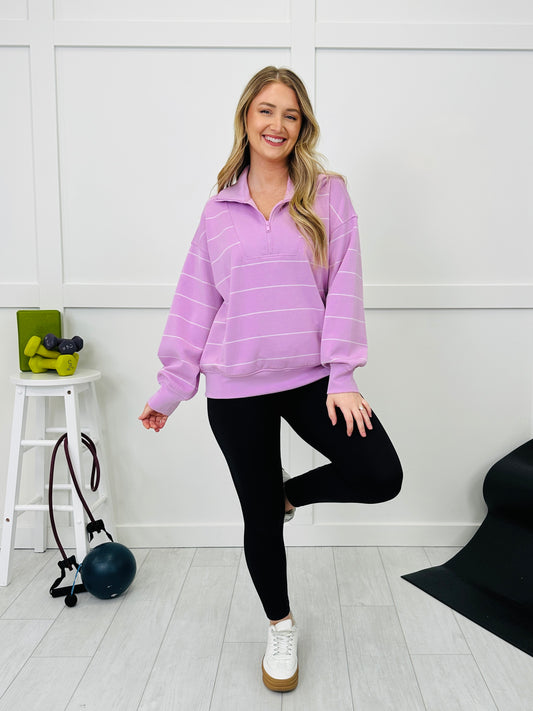 Aligned Intent Half Zip In Multiple Colors