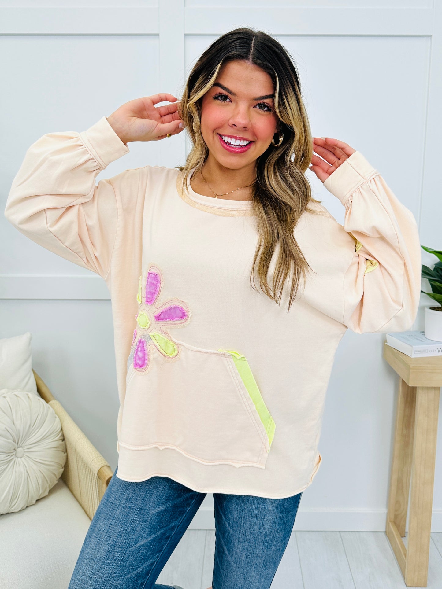 Pastel Blooms Sweatshirt