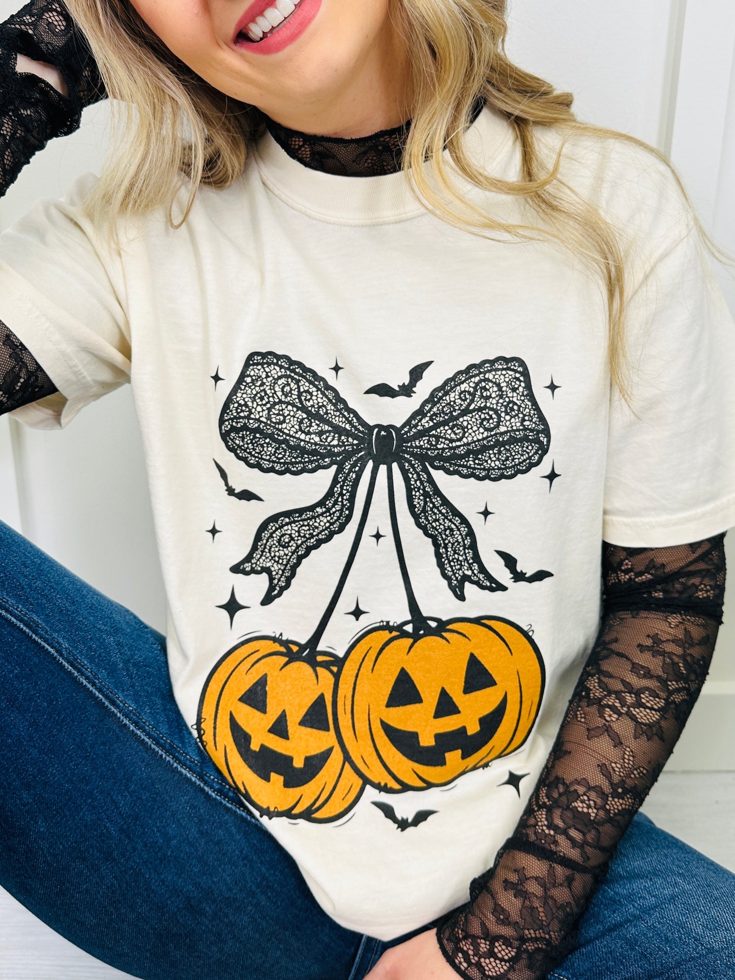 Pumpkin on Top Graphic Tee